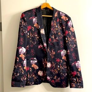 ASOS Floral Blazer, McQueen inspired size 40 super slim fit